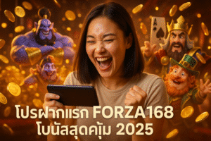 โปรฝากแรก FORZA168 โบนัสสุดคุ้ม 2025