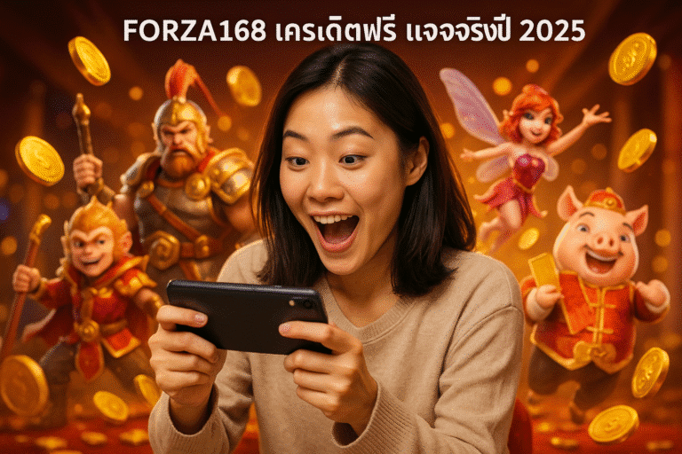 FORZA168 เครดิตฟรี แจกจริงปี 2025