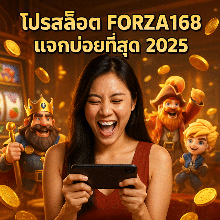 โปรสล็อต FORZA168 แจกบ่อยที่สุด 2025