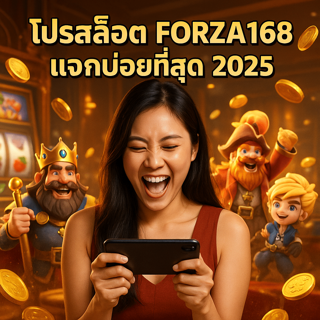 โปรสล็อต FORZA168 แจกบ่อยที่สุด 2025