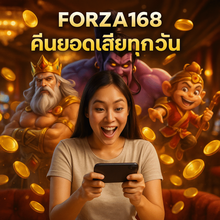 FORZA168 คืนยอดเสียทุกวัน ล่าสุด
